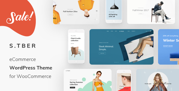 Stber - Furniture & T-Shirt WooCommerce WordPress theme