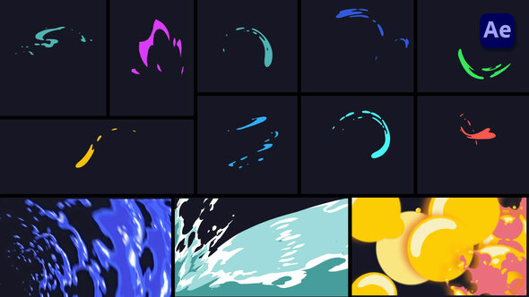 Liquid FX Motion Elements [After Effects] alt