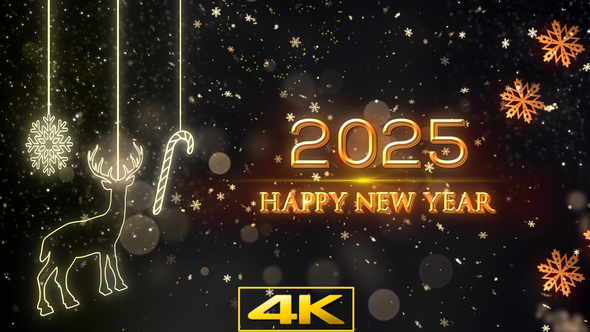 2025 Happy New Year Wishes V2