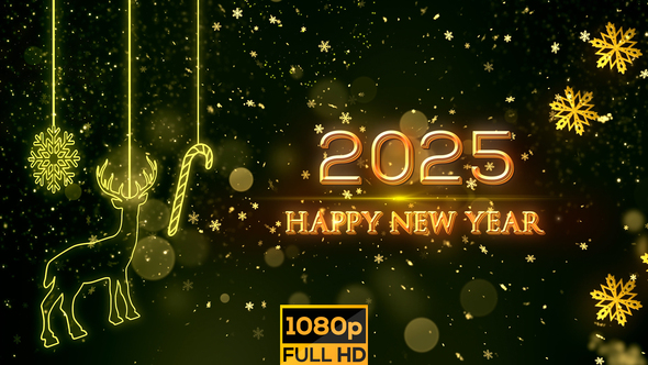 2025 Happy New Year Wishes V3