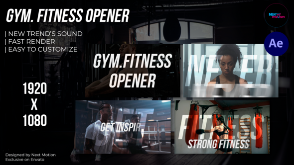 Gym Fitness Opener