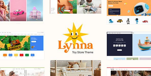 Lynna - Kids and Toy Store WooCommerce Theme