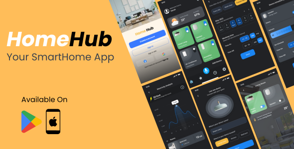 Homehub - Flutter Mobile Application