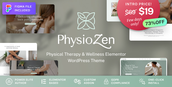 PhysioZen - Chiropractor & Physiotherapy WellnessTheme