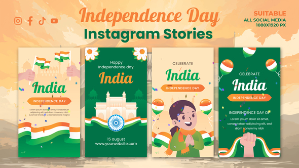 Happy Independence Day Instagram Story