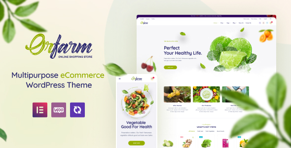 Orfarm - Multipurpose WooCommerceTheme