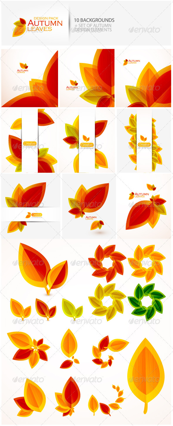 Autumn design pack
