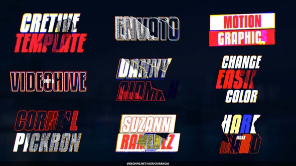 Minimal Modern Glitch alt