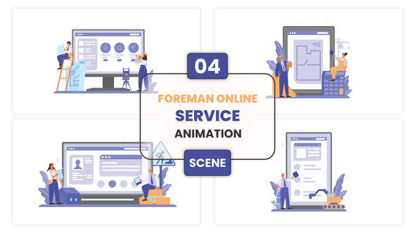 Foreman Online Service Animation Scene folder