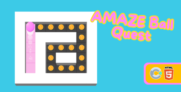 AMAZE Ball Quest - HTML5 Game (C3p)