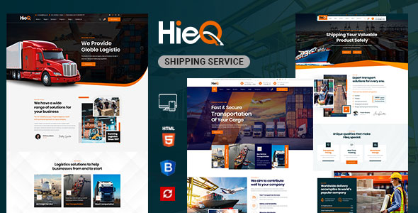 HIEQ – Transport & Logistics HTML Template – 0 Sold!