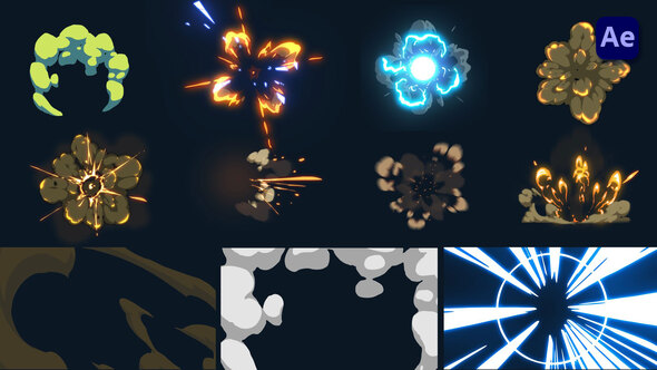 Explosion FX Motion Elements [After Effects] alt
