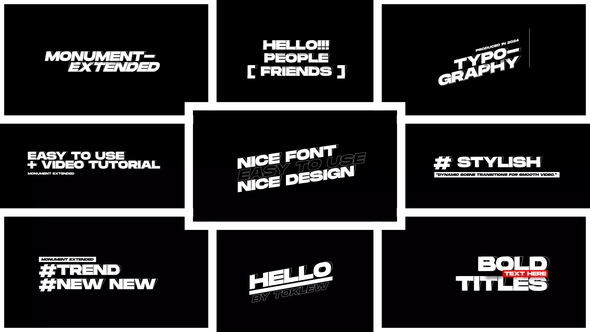 Bold Titles | FCPX & Apple Motion alt