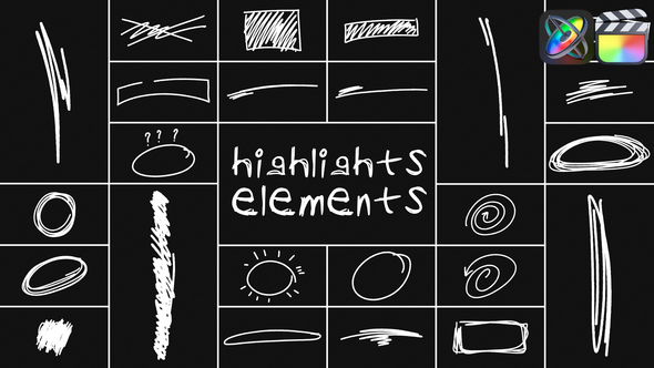 Highlights Elements for FCPX alt