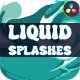 Liquid Splashes Elements | DaVinci Resolve - VideoHive Item for Sale