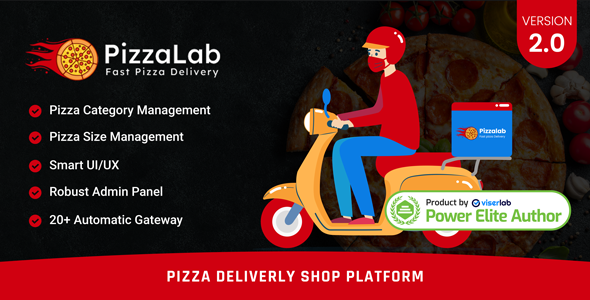 PizzaLab – Pizza Delivery Shop Platform