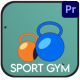 Sport Gym Icons And Titles for Premiere Pro - VideoHive Item for Sale