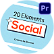 Social Elements - VideoHive Item for Sale