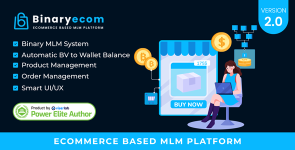 BinaryEcom – Ecommerce Based MLM Platform