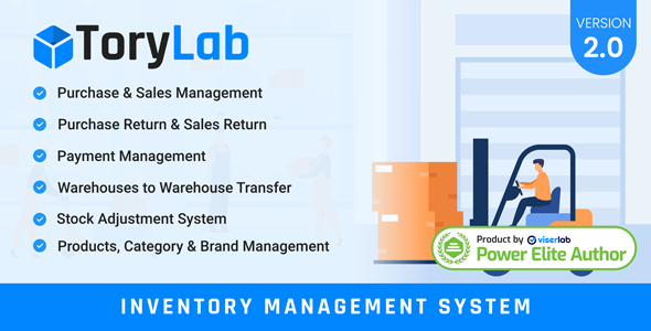 ToryLab – Inventory Management System