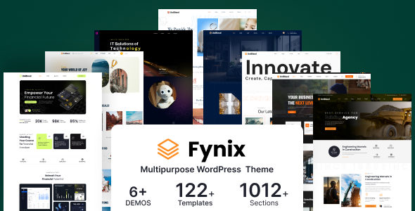 Fynix - Multipurpose  Elementor WordPress Theme