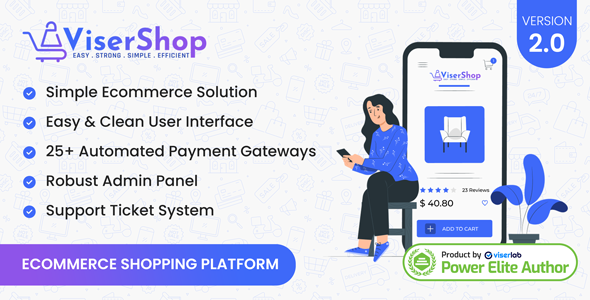 ViserShop – eCommerce Shopping Platform