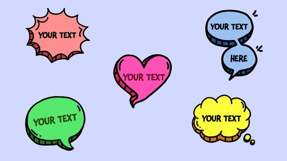 Speech Bubbles Pack