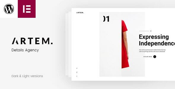 ARTEM – Digital Agency WordPress Theme