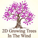 2D Growing Trees In The Wind - VideoHive Item for Sale