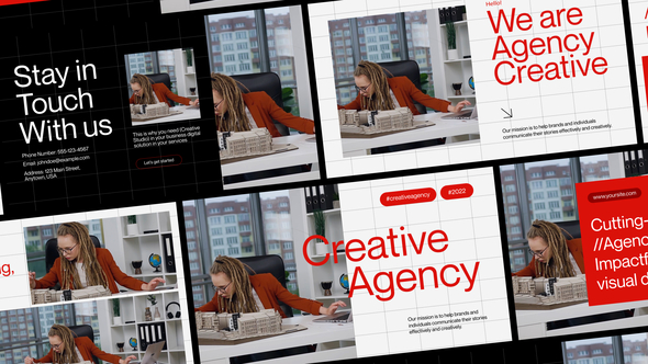 Creative Agency After Effect Template