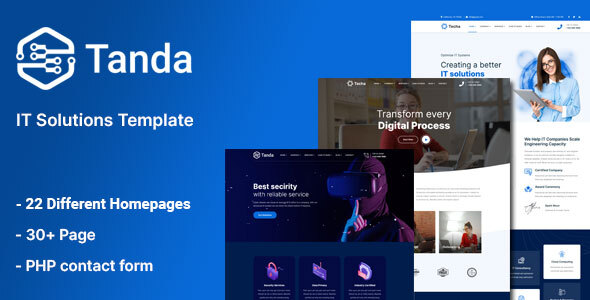 Tanda - IT Solutions Template