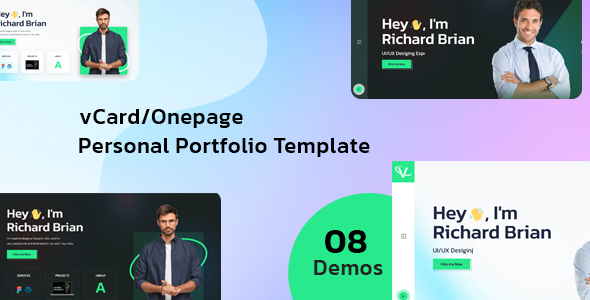 Ventix - Personal Portfolio HTML