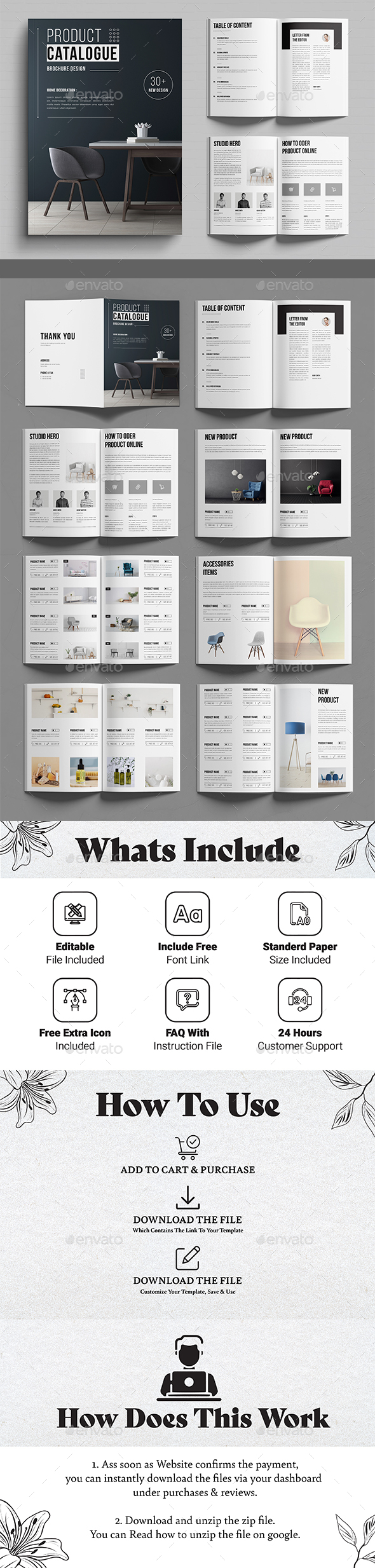 Product Catalog Layout