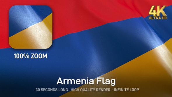 Armenia Flag - 4K