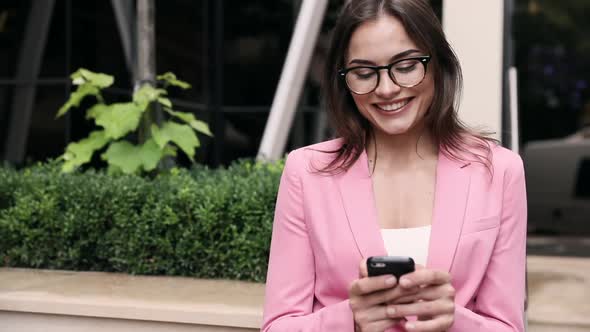 Close up view of Attractive Professional Businesswoman.