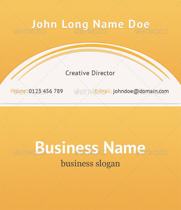 Modern Business Card