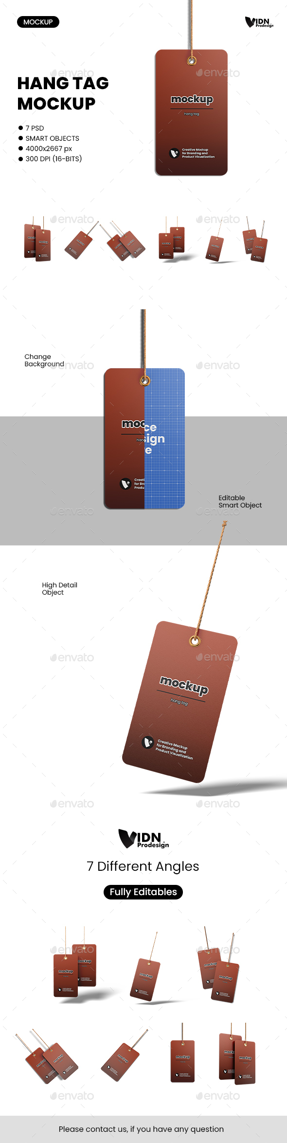 Hang Tag Mockup