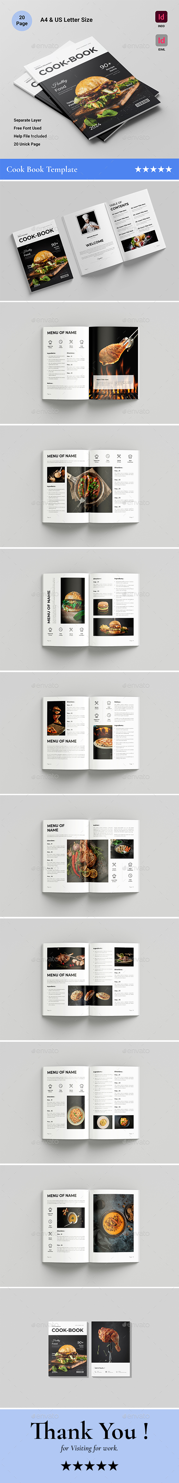 Cook Book Template