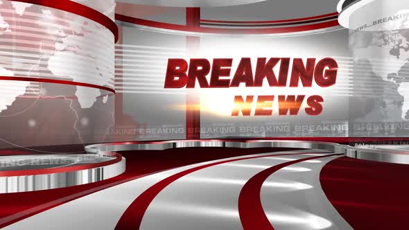 Breaking News Virtual Studio