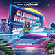 Synthwave DJ Flyer - GraphicRiver Item for Sale