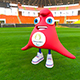 Paris 2024 Olympic Mascot - 3DOcean Item for Sale