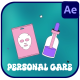 Personal Care Icons And Titles for After Effects - VideoHive Item for Sale