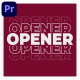 Typography Opener | Premiere Pro - VideoHive Item for Sale