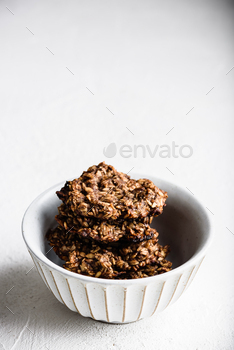 Banana oatmeal cookies