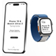 Phone 15 And Watch Ultra 2 Screen Mockup Template - VideoHive Item for Sale