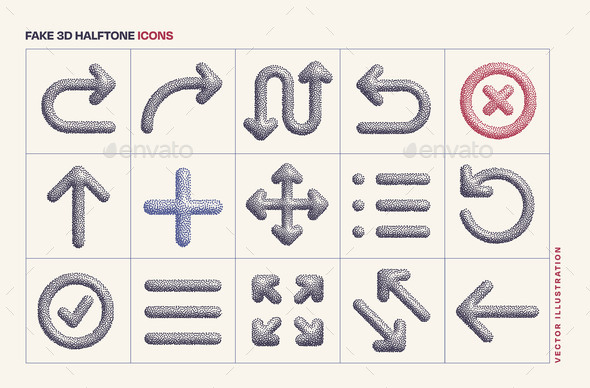 Navigation Internet Vector Icon Set