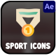 Sport Icons And Titles for After Effects - VideoHive Item for Sale