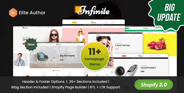 Infinite Multipurpose Shopify Theme