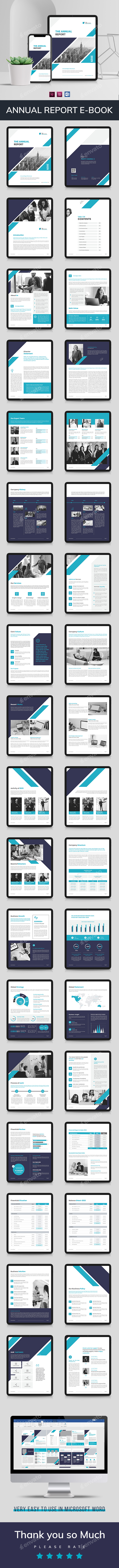 Annual Report Ebook Template