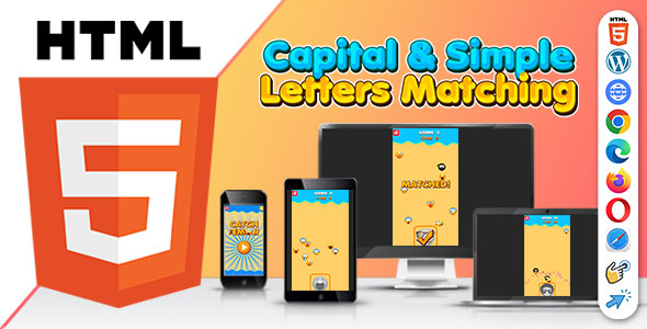 Catch The Emoji Game ( HTML5 ) Endless Game